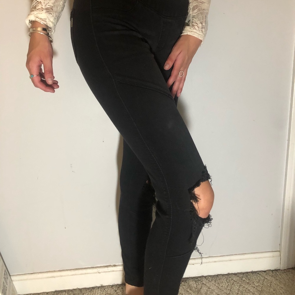 Stretchy material jeans